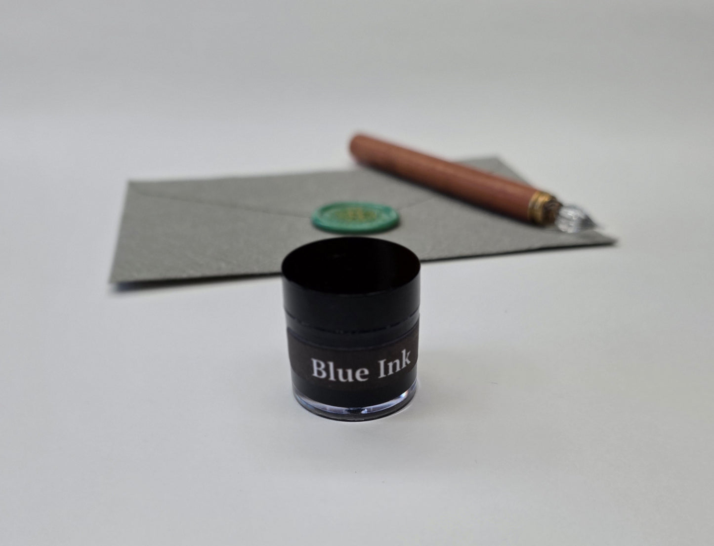 Blue writing ink