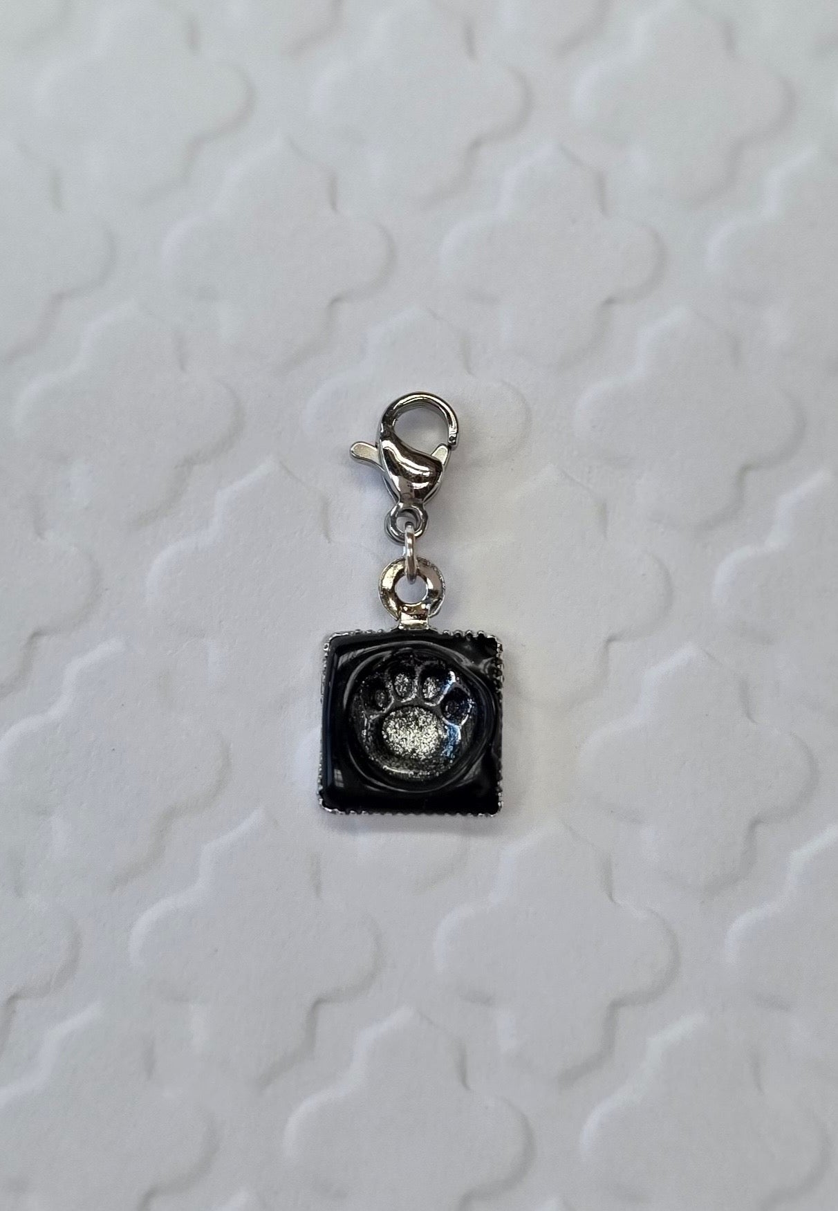 Square paw charms