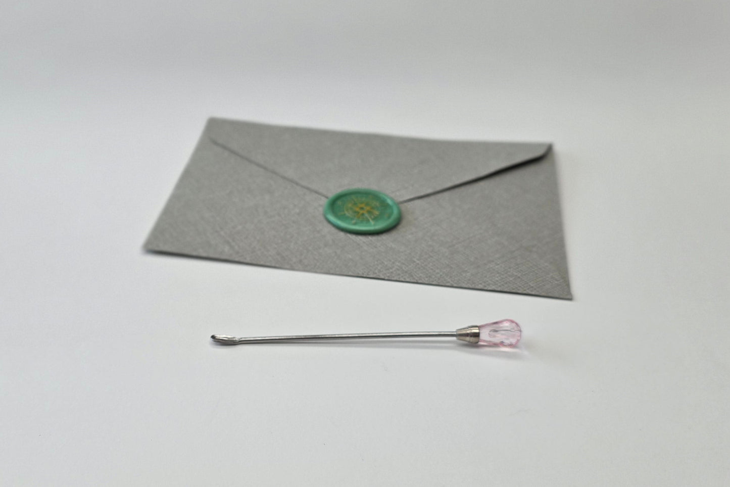 Pink wax stirrer