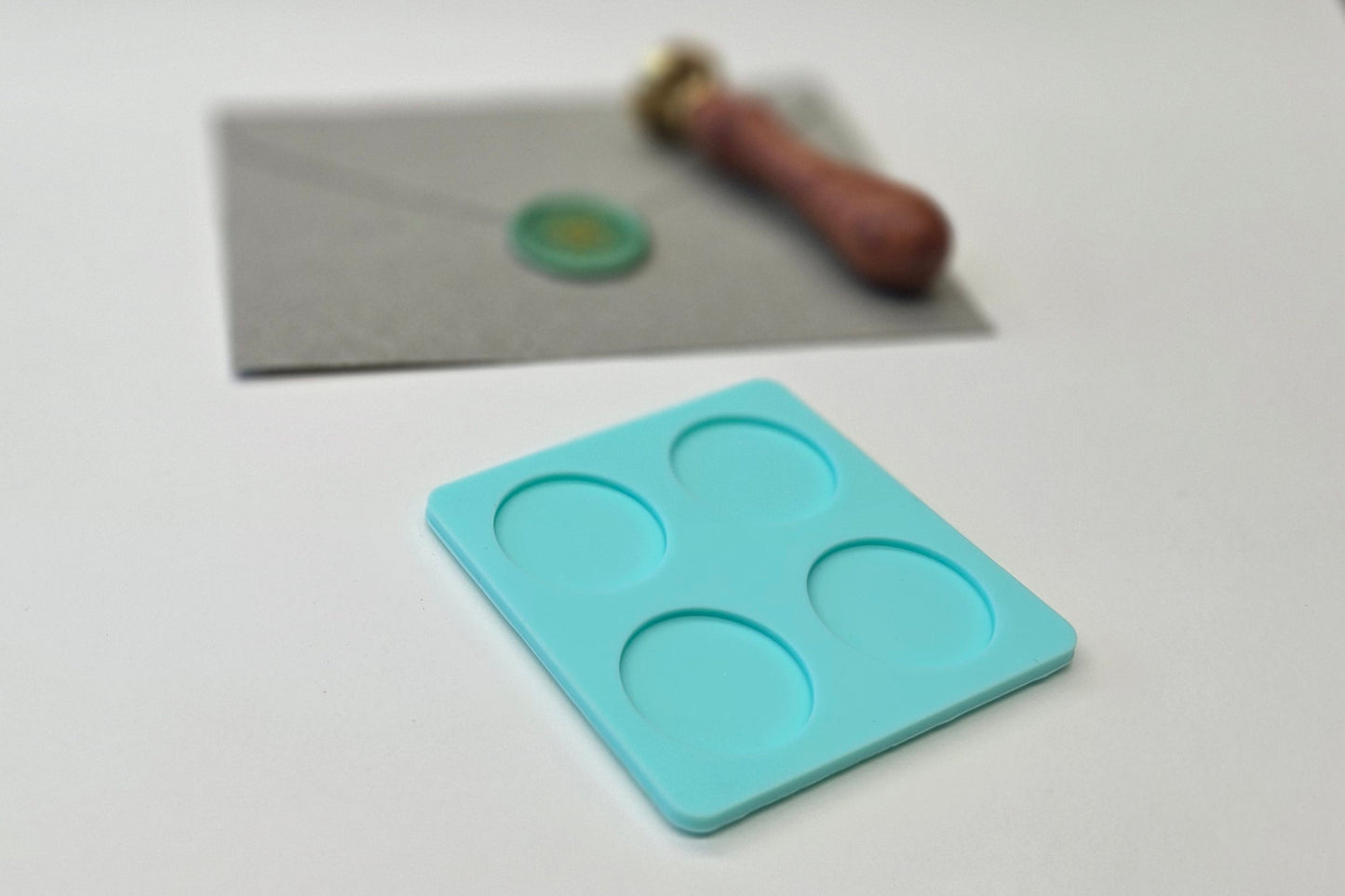 Turquoise stamp mold