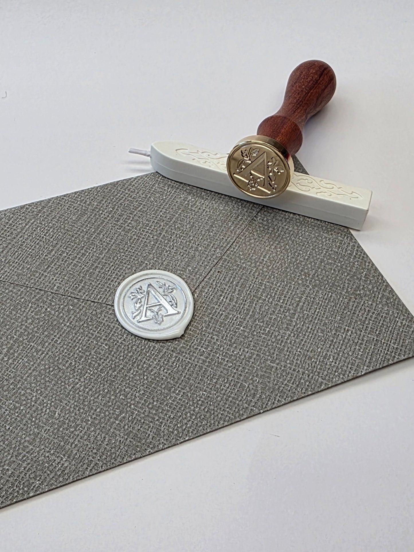 Letter A stamp head