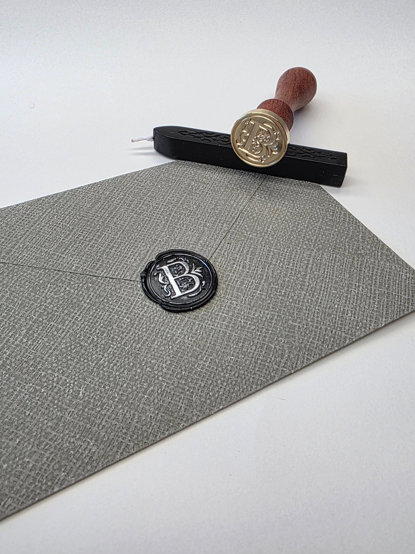Letter B stamp head