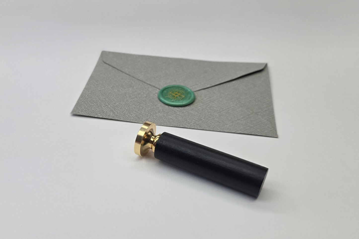 Tall black handle