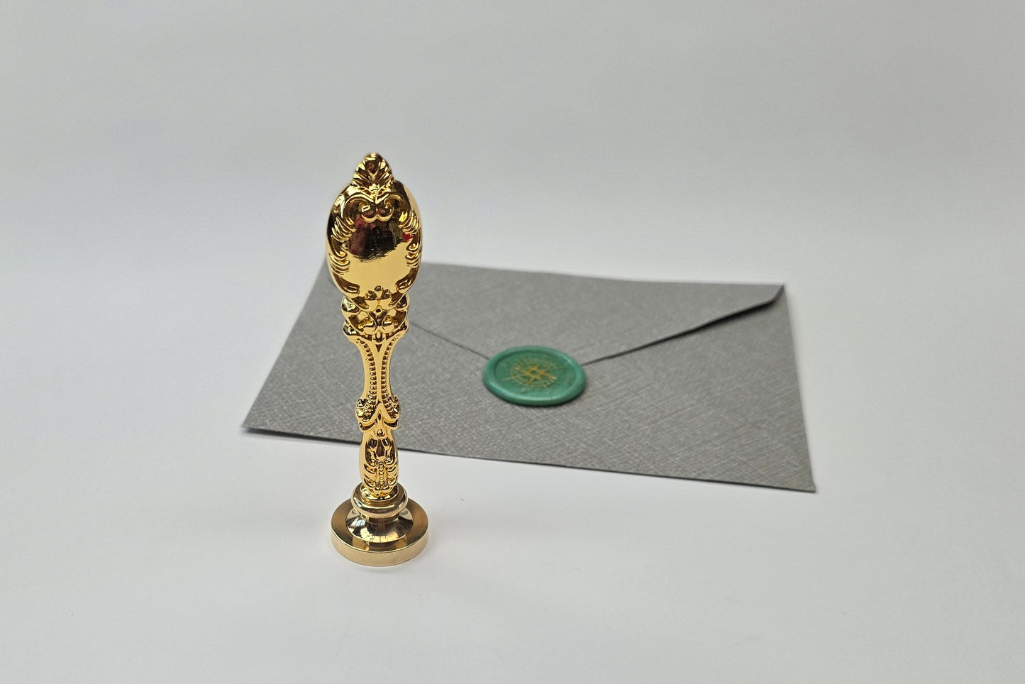 Gold stamp handle