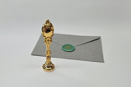 Gold stamp handle