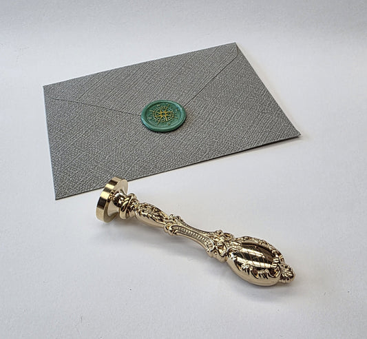 Antique gold handle