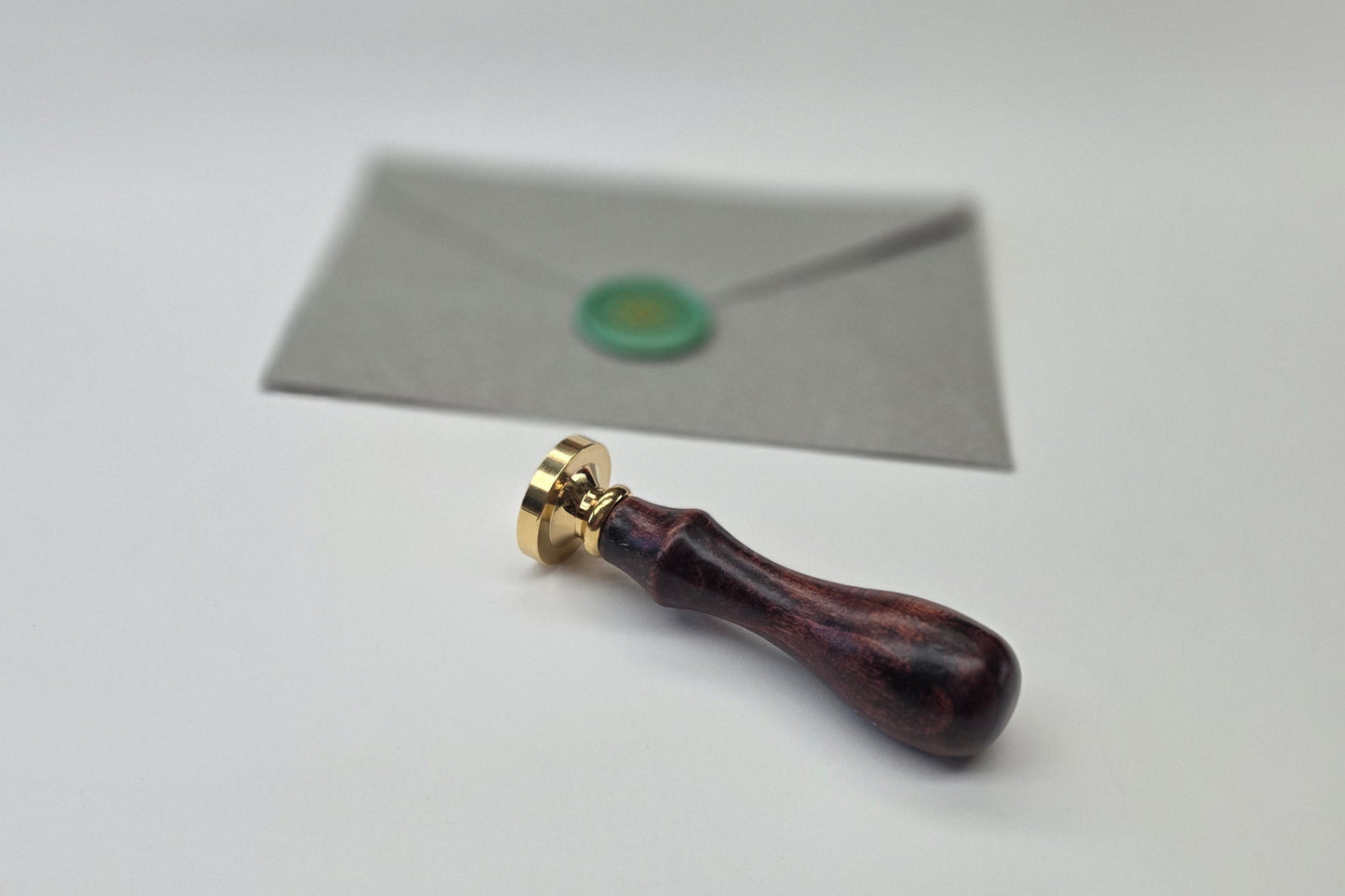 Mahogony stamp handle