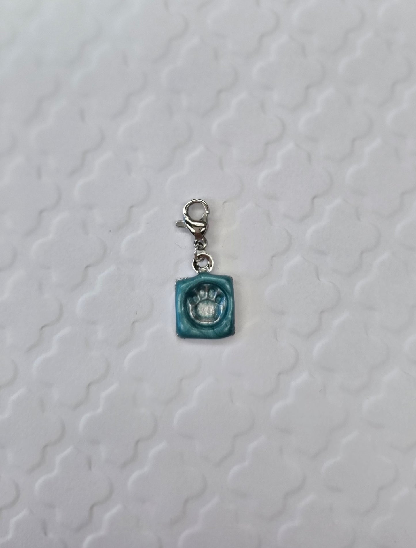 Square paw charms