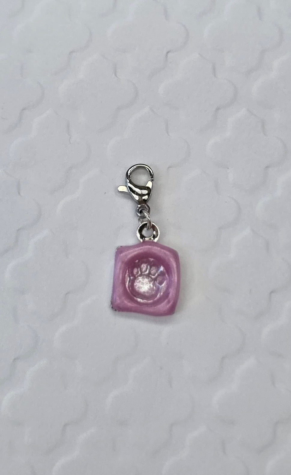 Square paw charms
