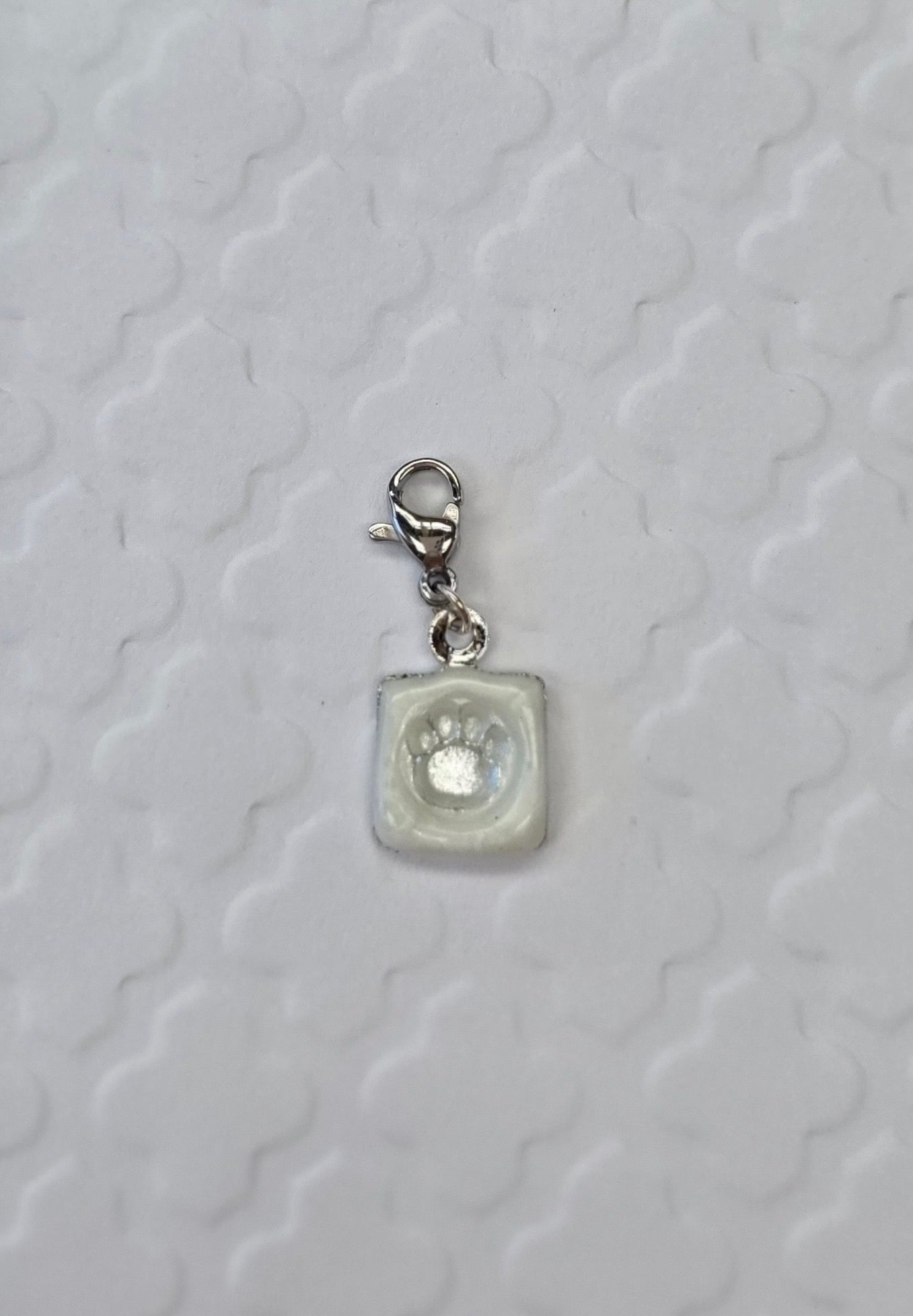 Square paw charms