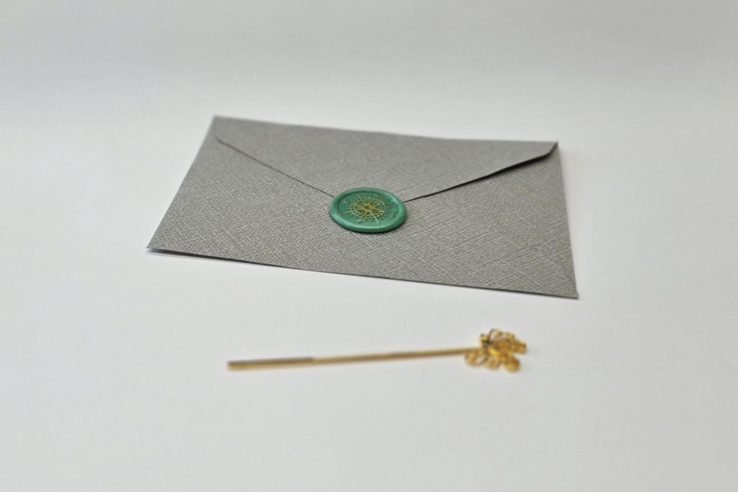Gold Butterfly stirring rod