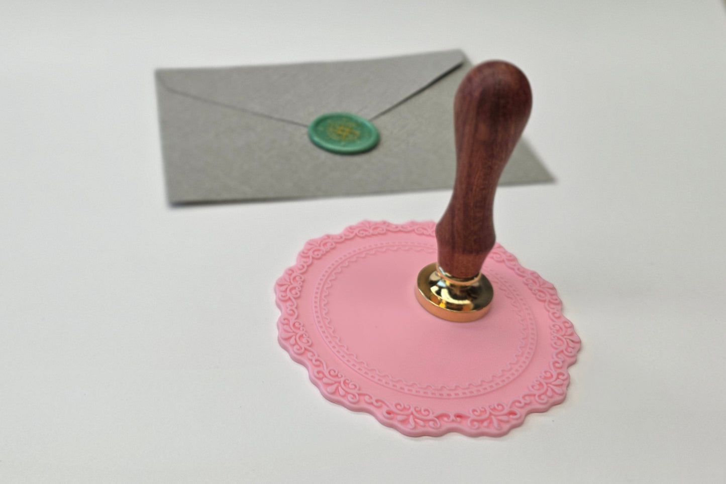 Pink silicone mat